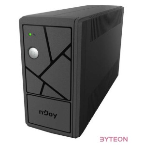 NJOY Szünetmentes  600VA - Keen 600 USB (2 Schuko, line-interaktív, USB menedzsment, RJ11,45 vonalvédelem, fekete)
