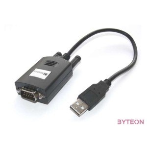 Sandberg Kábel Átalakító - USB to Serial Link (fekete USB bemenet - RS232 9pin kimenet 30cm)
