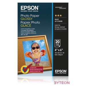 Epson Value Glossy Photo Paper 10x15cm 20 sheet