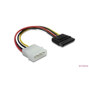 SATA táp apa - Molex táp apa (DeLock)