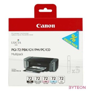 Canon PGI-72 multipack patron, PBK,GY,PM,PC,CO