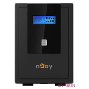 NJOY Szünetmentes  1500VA - Cadu 1500 (2 Schuko, line-interaktív, USB menedzsment, RJ11,45 vonalvédelem(1Gb,s), fekete)