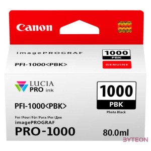 Canon PFI-1000 Photo Black tintatartály