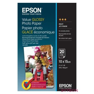 Epson Value Glossy Photo Paper 10x15cm 20 sheet