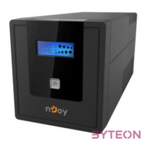 NJOY Szünetmentes  1000VA - Cadu 1000 (2 Schuko, line-interaktív, USB menedzsment, RJ11,45 vonalvédelem(1Gb,s), fekete)