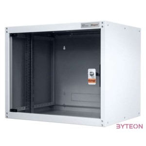 Legrand Rackszekrény - 19 különálló kivitel (16U,600x450x805, szürke,egyrekeszes, üvegajtós, készre szerelt, max.65 kg)