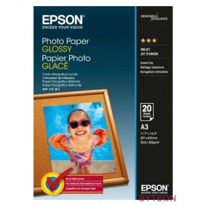 Epson Photo Paper Glossy A3 20 sheets