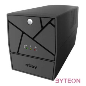 NJOY Szünetmentes  1000VA - Keen 1000 USB (4 Schuko, line-interaktív, USB menedzsment, RJ11,45 vonalvédelem, fekete)