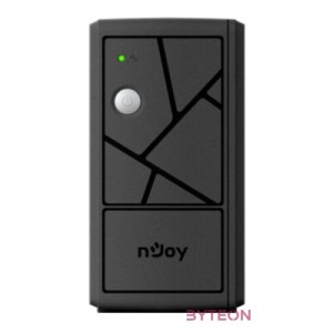 NJOY Szünetmentes  600VA - Keen 600 USB (2 Schuko, line-interaktív, USB menedzsment, RJ11,45 vonalvédelem, fekete)