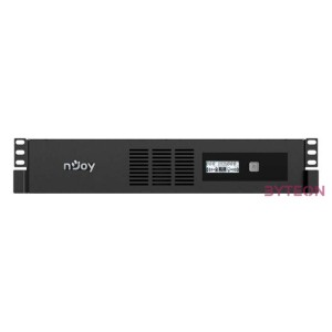 NJOY Szünetmentes 800VA - Code 800 (4 IEC C13, line-interaktív, USB menedzsment, szoftver, LCD kijelző, 2U rack)