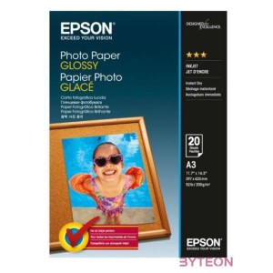 Epson Photo Paper Glossy A3 20 sheets