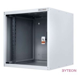 Legrand Rackszekrény - 19 különálló kivitel (16U,600x450x805, szürke,egyrekeszes, üvegajtós, készre szerelt, max.65 kg)