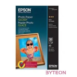 Epson Photo Paper Glossy A3 20 sheets