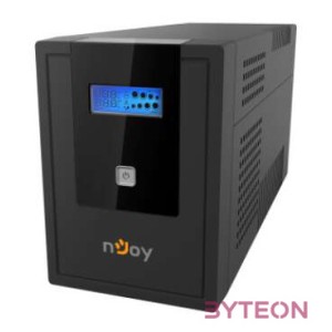 NJOY Szünetmentes  2000VA - Cadu 2000 (2 Schuko, line-interaktív, USB menedzsment, RJ11,45 vonalvédelem(1Gb,s), fekete)