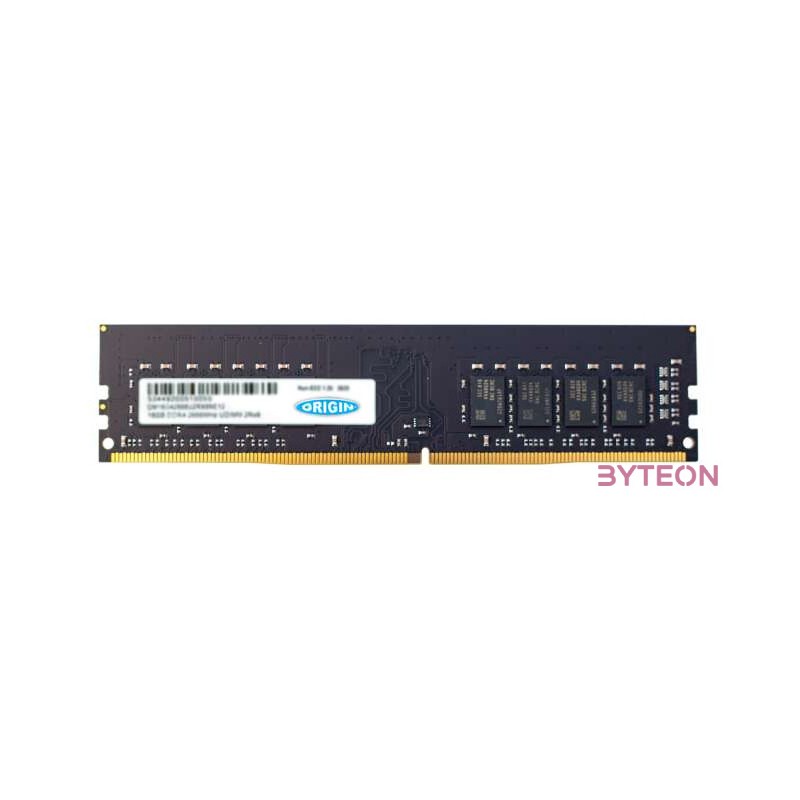 Origin Storage OM16G42666U2RX8NE12 memóriamodul 16 GB 1 x 16 GB DDR4 2666 Mhz