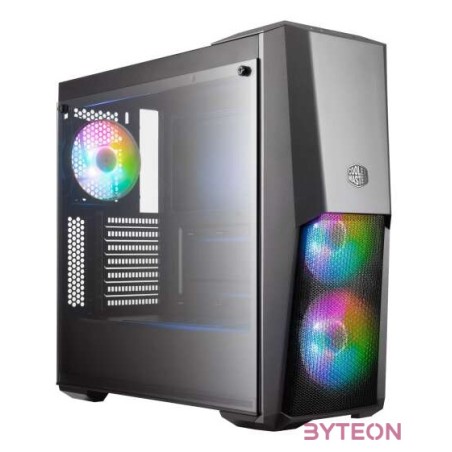 Cooler Master MasterBox MB500 ARGB Midi Tower Fekete