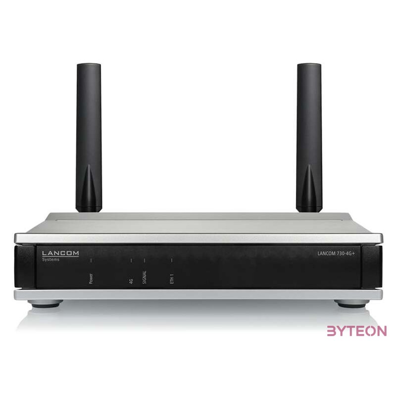 Lancom Systems 730-4G vezetéknélküli router Gigabit Ethernet 3G Fekete, Szürke