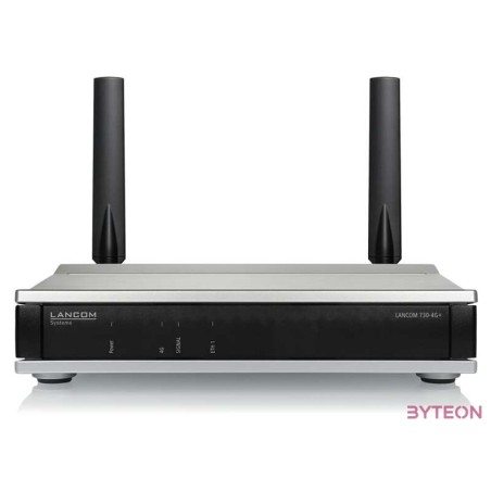 Lancom Systems 730-4G vezetéknélküli router Gigabit Ethernet 3G Fekete, Szürke