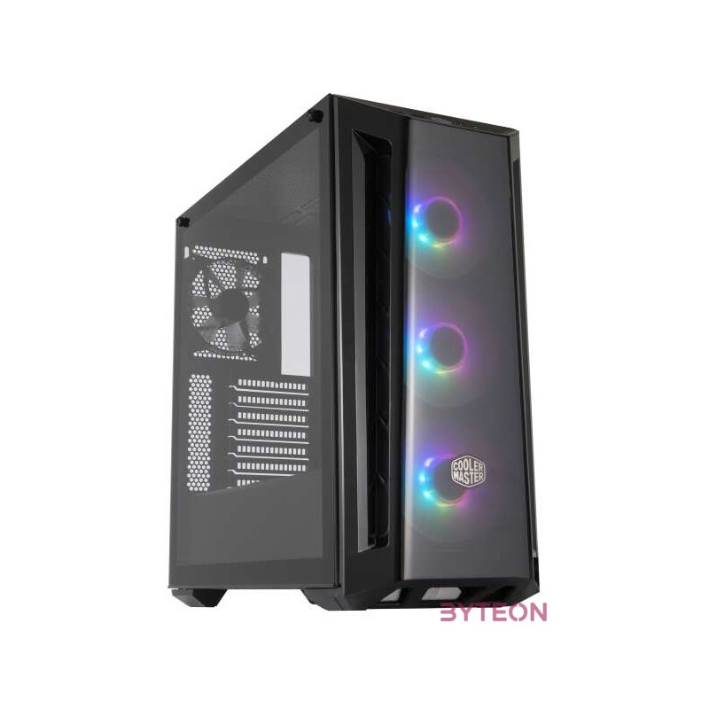 Cooler Master MasterBox MB520 ARGB Midi Tower Fekete