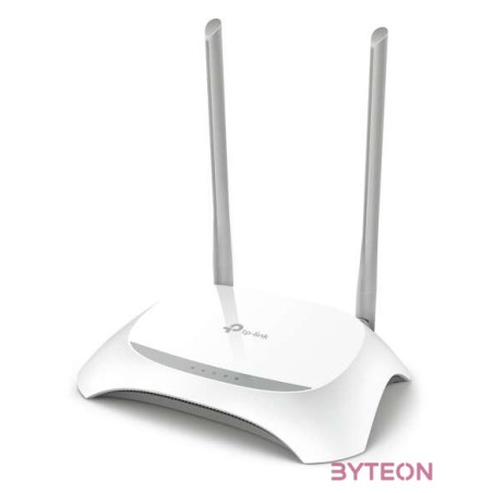 TP-LINK TL-WR850N vezetéknélküli router Egysávos (2,4 GHz) Fast Ethernet Szürke, Fehér