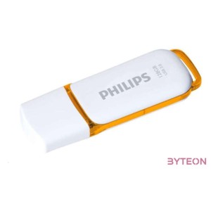 Philips FM12FD75B,00 USB flash meghajtó 128 GB USB A típus 3.2 Gen 1 (3.1 Gen 1) Narancssárga, Fehér