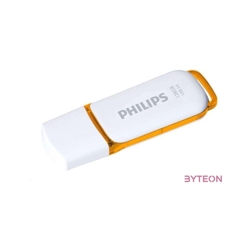 Philips FM12FD75B,00 USB flash meghajtó 128 GB USB A típus 3.2 Gen 1 (3.1 Gen 1) Narancssárga, Fehér