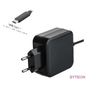Akyga Tápegység AK-ND-70 20V , 3.00 - 3.25A 65W USB type C