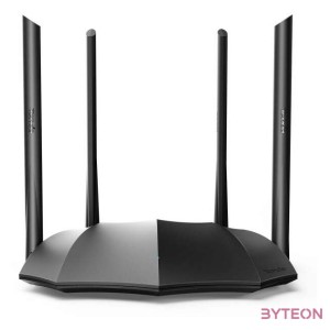 Tenda AC8 vezetéknélküli router Kétsávos (2,4 GHz , 5 GHz) Gigabit Ethernet Fekete