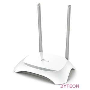 TP-LINK TL-WR850N vezetéknélküli router Egysávos (2,4 GHz) Fast Ethernet Szürke, Fehér