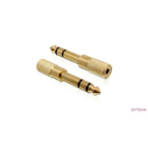Audio Jack 6.35" apa - Jack 3.5" anya (Delock)