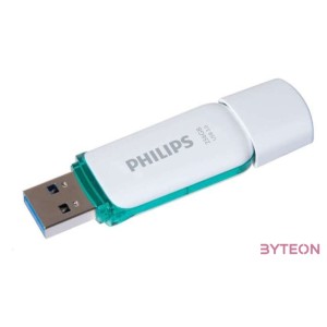 Philips FM25FD75B USB flash meghajtó 256 GB USB A típus 3.2 Gen 1 (3.1 Gen 1) Türkizkék, Fehér