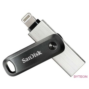 Sandisk iXpand Go 256GB USB 3.0, Lightning szürke-ezüst pendrive