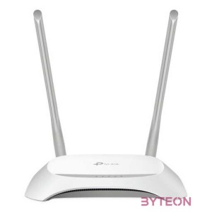 TP-LINK TL-WR850N vezetéknélküli router Egysávos (2,4 GHz) Fast Ethernet Szürke, Fehér