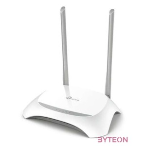 TP-LINK TL-WR850N vezetéknélküli router Egysávos (2,4 GHz) Fast Ethernet Szürke, Fehér