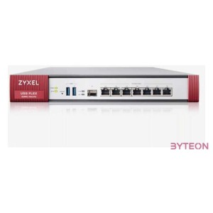 Zyxel USG Flex Firewall 10,100,1000, 2WAN, 4LAN,DMZ ports, 1SFP, 2USB with 1