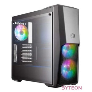 Cooler Master MasterBox MB500 ARGB Midi Tower Fekete