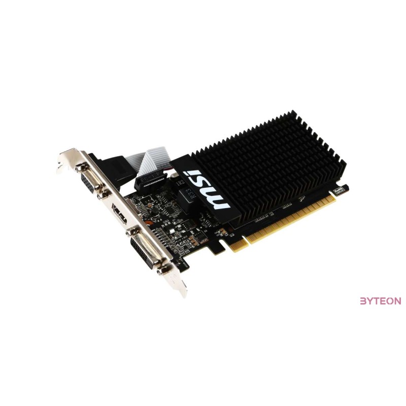 MSI GeForce GT710 LP 2GB DDR3 (Passzív)