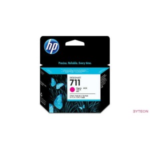 HP 711 (CZ135A) - Bíbor, 3db-os csomag