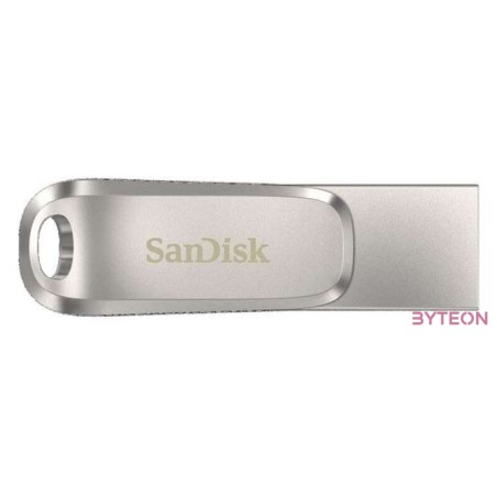 Sandisk Ultra Dual Drive Luxe USB flash meghajtó 128 GB USB Type-A , USB Type-C 3.2 Gen 1 (3.1 Gen 1) Rozsdamentes acél