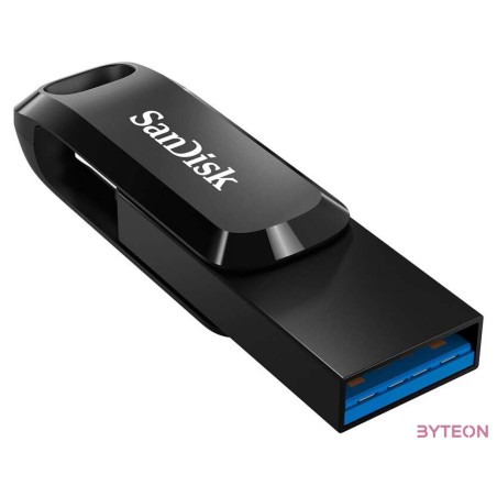 Sandisk Ultra Dual Drive USB flash meghajtó 128 GB USB Type-A , USB Type-C 3.2 Gen 1 (3.1 Gen 1) Fekete, Ezüst