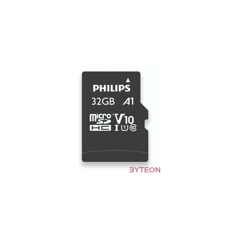 Philips FM32MP45B,00 memóriakártya 32 GB MicroSDXC Class 10 UHS-I