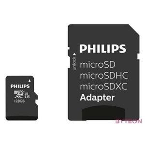 Philips FM12MP45B,00 memóriakártya 128 GB MicroSDXC Class 10 UHS-I