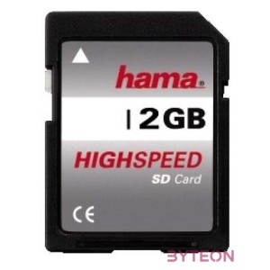 Hama HighSpeed SecureDigital Card 2 GB memóriakártya SD
