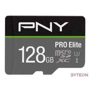 PNY PRO Elite memóriakártya 128 GB MicroSDXC Class 10 UHS-I
