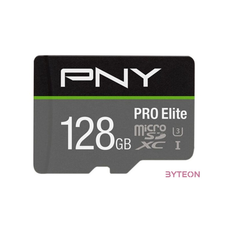 PNY PRO Elite memóriakártya 128 GB MicroSDXC Class 10 UHS-I