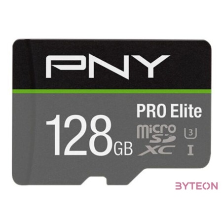 PNY PRO Elite memóriakártya 128 GB MicroSDXC Class 10 UHS-I