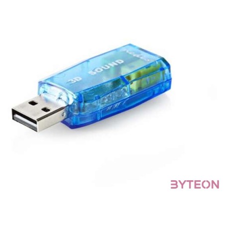 Nedis USCR10051BU hangkártya 5.1 csatornák USB