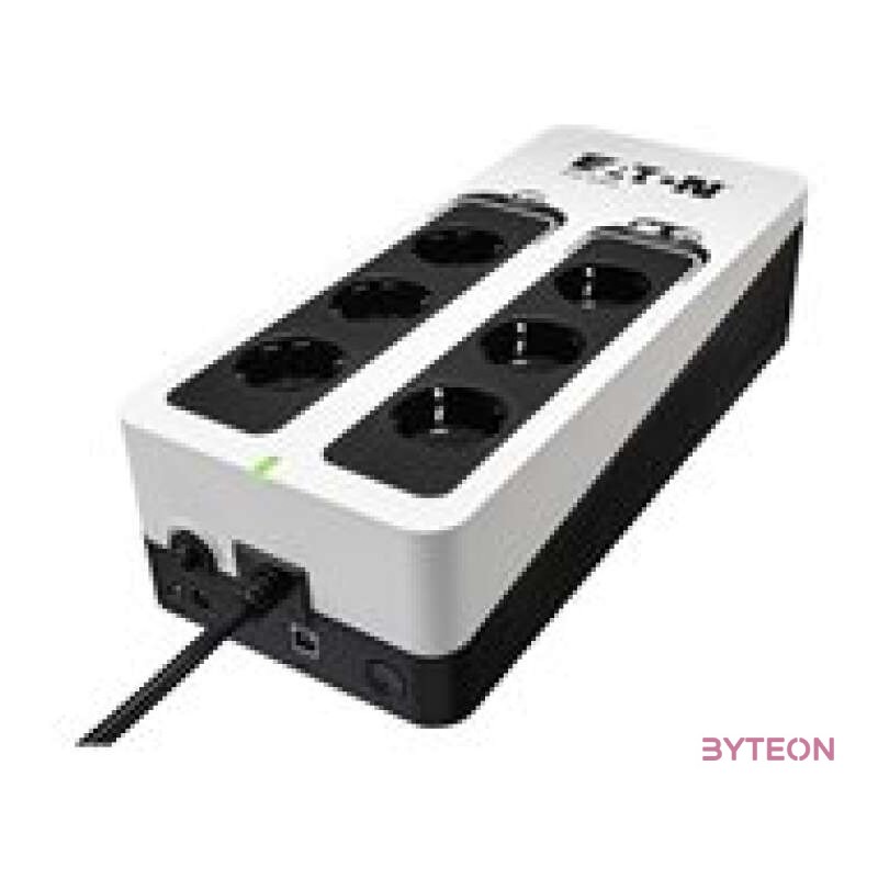 Eaton 3S550D szünetmentes tápegység (UPS) Készenléti állapot (offline) 550 VA 330 W 6 AC kimenet(ek)