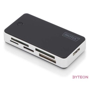 Digitus DA-70330-1 kártyaolvasó Fekete, Fehér USB 3.2 Gen 1 (3.1 Gen 1)