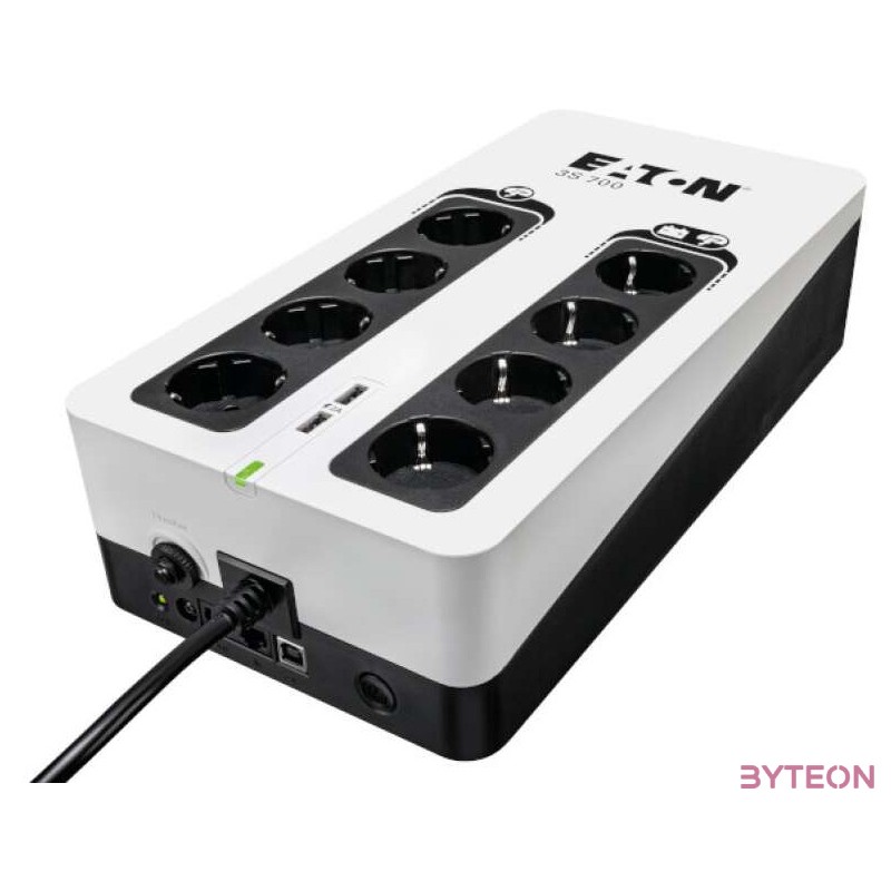 Eaton 3S700D szünetmentes tápegység (UPS) Készenléti állapot (offline) 700 VA 420 W 8 AC kimenet(ek)